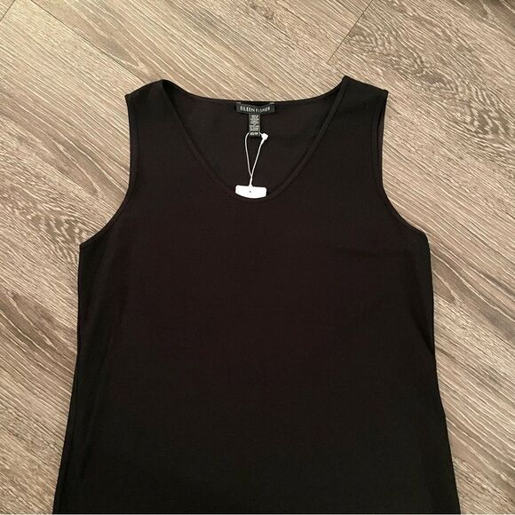 Eileen Fisher washable stretch crepe dress - Picture 3 of 10